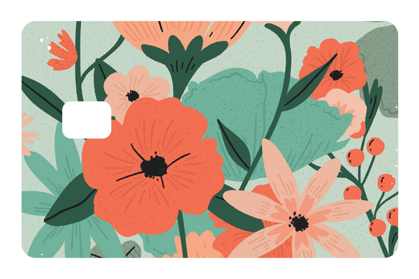 Orange Floral